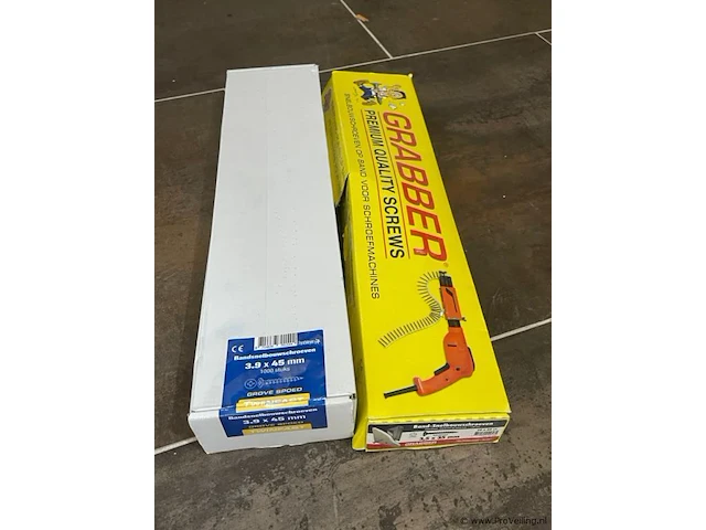 Bansnelbouwschroeven 3.9x45 mm - afbeelding 2 van  4