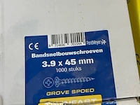 Bansnelbouwschroeven 3.9x45 mm - afbeelding 3 van  4