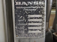 Banss maschinenfabrik gmbh & co. kg - afbeelding 3 van  11
