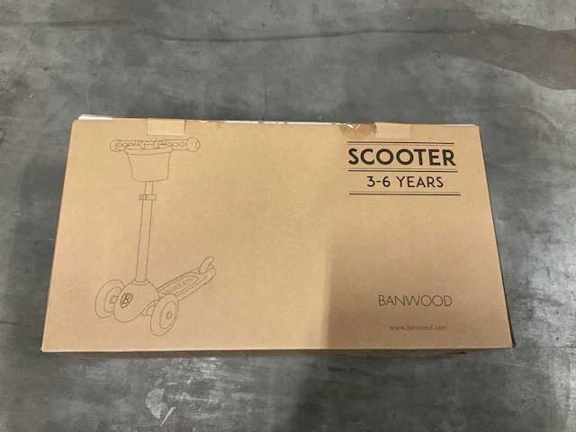 Banwood scooter pink - afbeelding 2 van  2