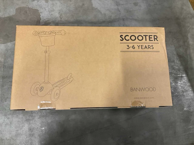 Banwood scooter white - afbeelding 2 van  2