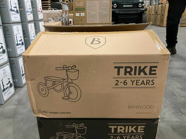 Banwood trike red - afbeelding 2 van  2