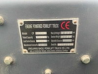Baoli qd25 vorkheftruck - afbeelding 23 van  23