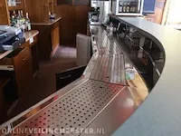 Bar met luifel, achterwand en 13 krukken - afbeelding 14 van  15
