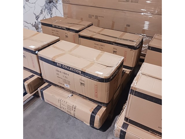 Bar tafel met mdf blad, 4 barkrukken en verlichting, yz 1005, zwart - afbeelding 3 van  3