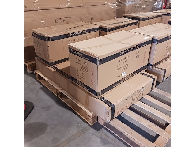 Bar tafel met mdf blad, 4 barkrukken en verlichting, yz 1005, zwart - afbeelding 3 van  3