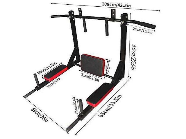 Bar2fit multi-optrekstang - afbeelding 3 van  5