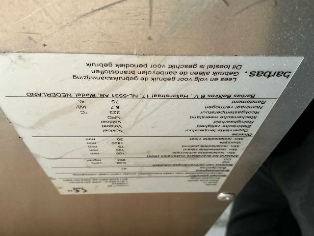 Barbas unilux-7 65 inzethaard - afbeelding 2 van  8