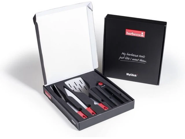 Barbecook myclick startset zwart 5 delig aantal 1 set. - afbeelding 1 van  5