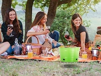 Barbecue emmer groen 27 cm- - afbeelding 2 van  6