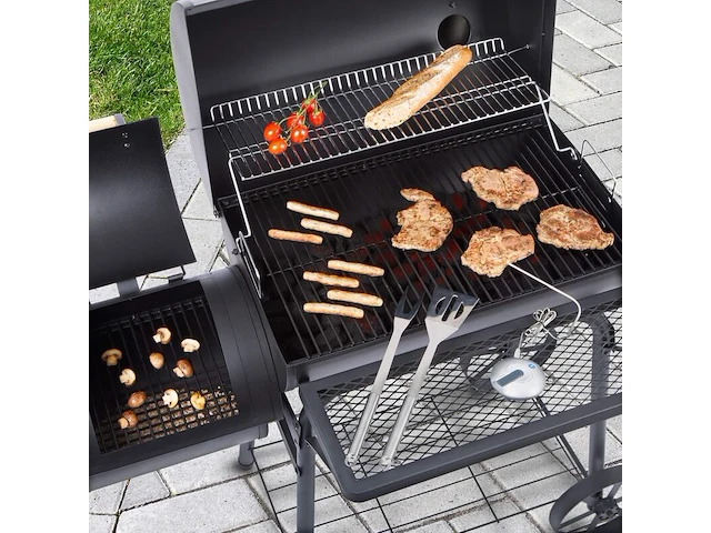 Barbecue-grillwagen voor grillen en roken ultranatura - afbeelding 2 van  5