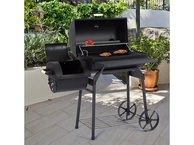 Barbecue-grillwagen voor grillen en roken ultranatura - afbeelding 3 van  5