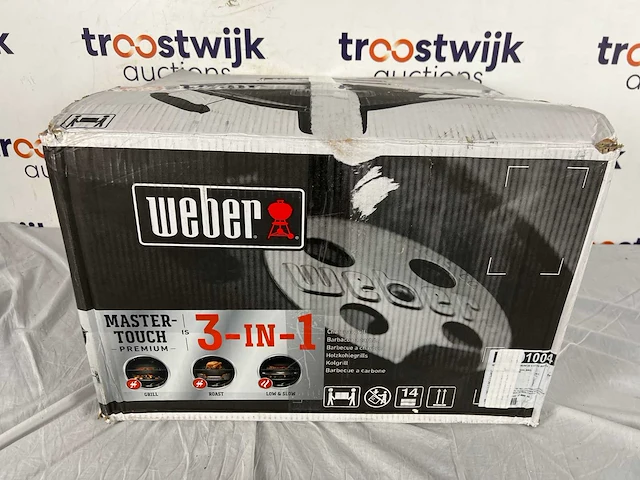 Barbecue master-touch premium - se e-5775 - afbeelding 2 van  2