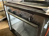 Barbecuewagen met gas bakplaat - afbeelding 5 van  7