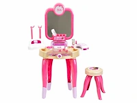 Barbie beauty center happy vibes compleet met veel accessoires en licht - afbeelding 1 van  4