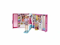 Barbie droom kledingkast met pop 25 onderdelen - afbeelding 1 van  4