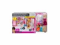 Barbie droom kledingkast met pop 25 onderdelen - afbeelding 4 van  4