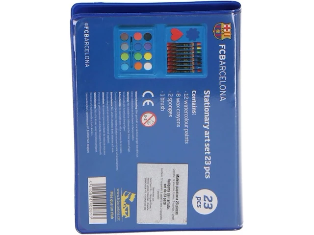 Barcelona f.c. schrijfwaren set 4 stuks - afbeelding 7 van  7