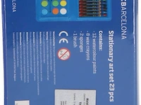 Barcelona f.c. schrijfwaren set 4 stuks - afbeelding 7 van  7