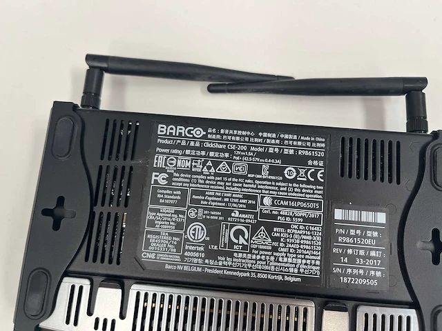Barco clickshare cse-200 - draadloos presentatiesysteem - afbeelding 6 van  8