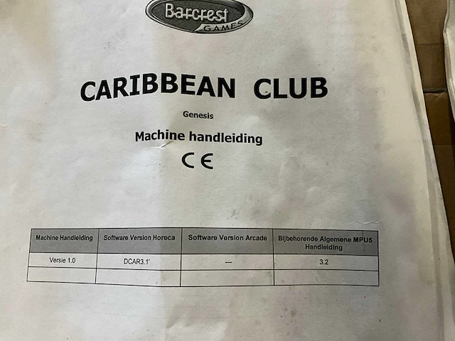 Barcrest caribbean club gokkast - afbeelding 8 van  8