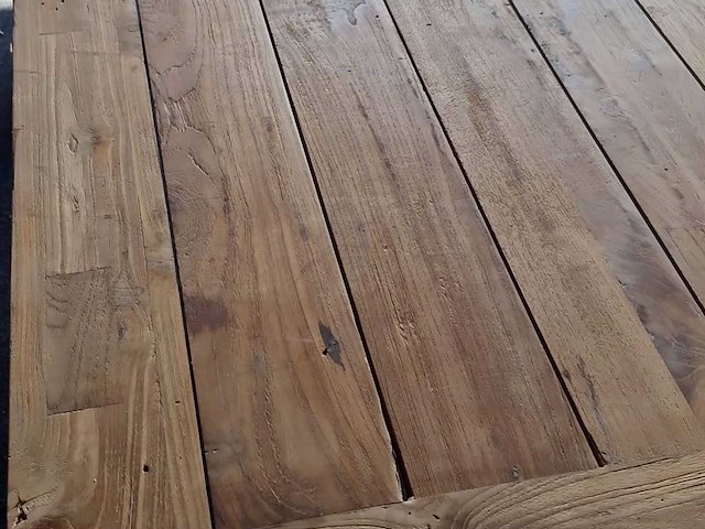 Bardani roma - teakhout tuintafel - 200x100x77 cm - afbeelding 5 van  5