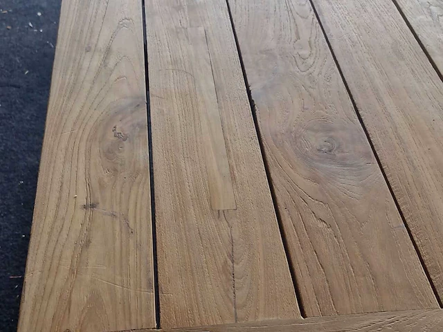 Bardani roma - teakhout tuintafel - 240x100x77 cm - afbeelding 5 van  5