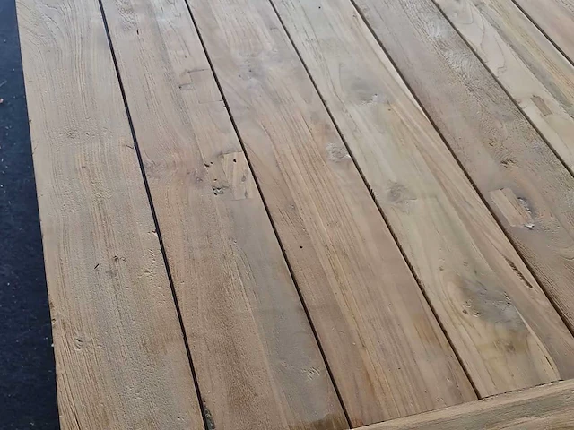 Bardani roma - teakhout tuintafel - 300x100x77 cm - afbeelding 4 van  4