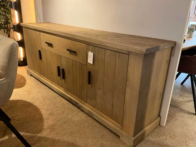 Bareggio eiken dressoir - afbeelding 2 van  8