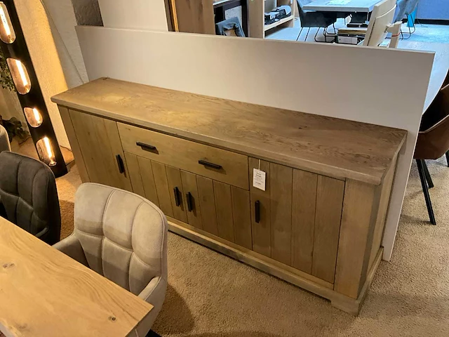Bareggio eiken dressoir - afbeelding 3 van  8