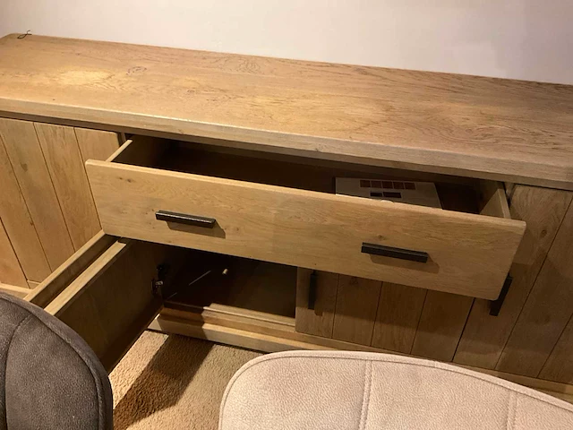 Bareggio eiken dressoir - afbeelding 7 van  8