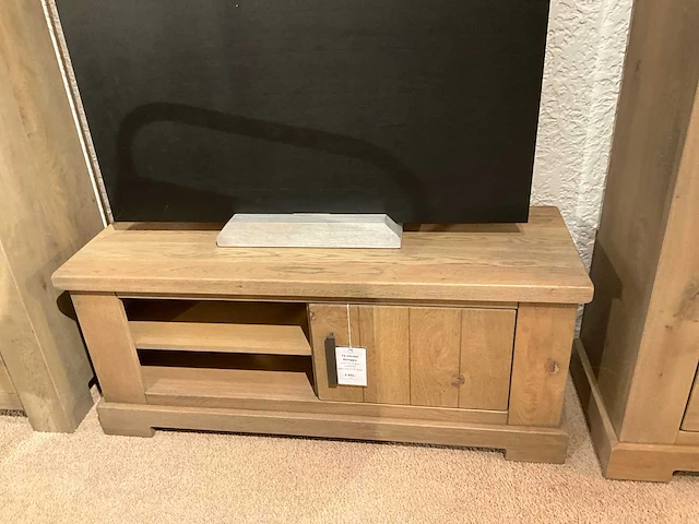 Bareggio eiken tv meubel - afbeelding 4 van  6