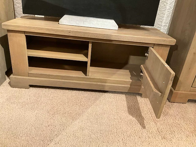 Bareggio eiken tv meubel - afbeelding 5 van  6