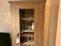 Bareggio eiken vitrinekast - afbeelding 3 van  8