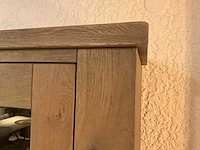 Bareggio eiken vitrinekast - afbeelding 5 van  8