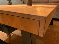 Bari eiken verlengbare eetkamertafel - afbeelding 5 van  8