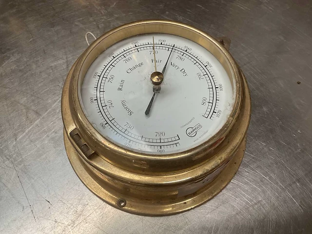 Barigo vintage marine barometer - afbeelding 2 van  3