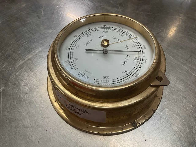 Barigo vintage marine barometer - afbeelding 3 van  3