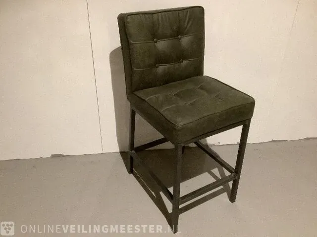 Barkruk tower living, groen/zwart - afbeelding 1 van  3