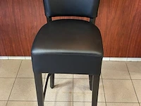 Barkrukken (skai) leder - 42x53x114cm - 6 stuks - afbeelding 2 van  3