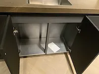 Barletti / kitchenaid / bora rechte keuken met l vormig werkeiland - afbeelding 32 van  53