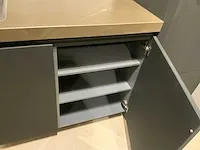 Barletti / kitchenaid / bora rechte keuken met l vormig werkeiland - afbeelding 35 van  53