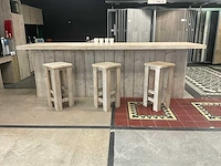Barmeubel met 6 krukken - afbeelding 5 van  12