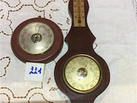 Barometer 2stuks - afbeelding 1 van  3