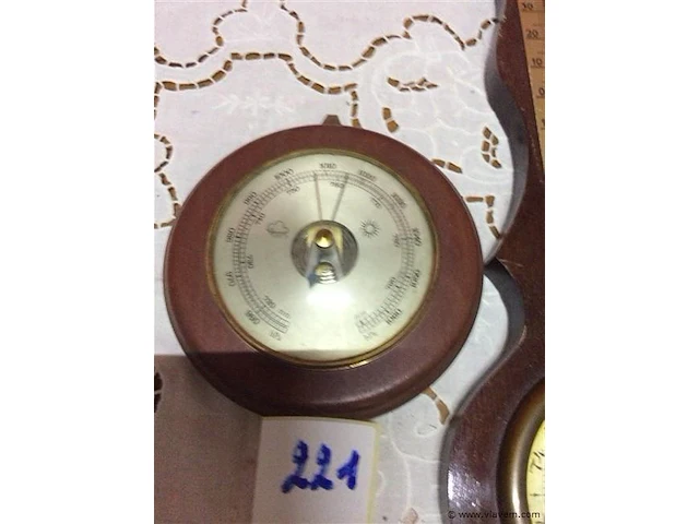 Barometer 2stuks - afbeelding 2 van  3