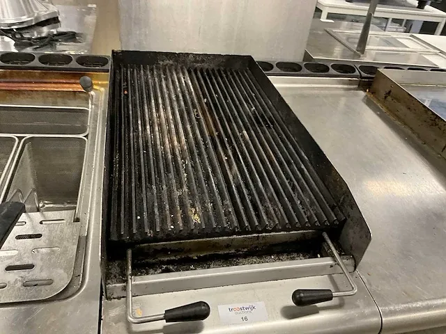 Baron 9gli/g400 lavasteen gasgrill - afbeelding 3 van  7