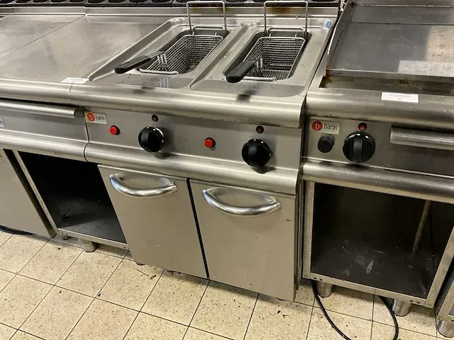 Baron bn41c gas friteuse - afbeelding 2 van  7