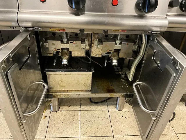Baron bn41c gas friteuse - afbeelding 6 van  7