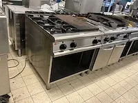 Baron n9tpmv gasfornuis en doorkookplaat - afbeelding 1 van  5