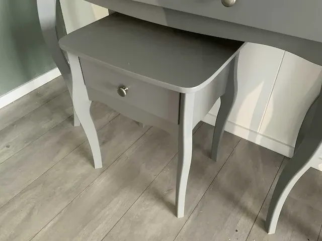 Baroque kaptafel, nachtkastje en kruk - afbeelding 5 van  6